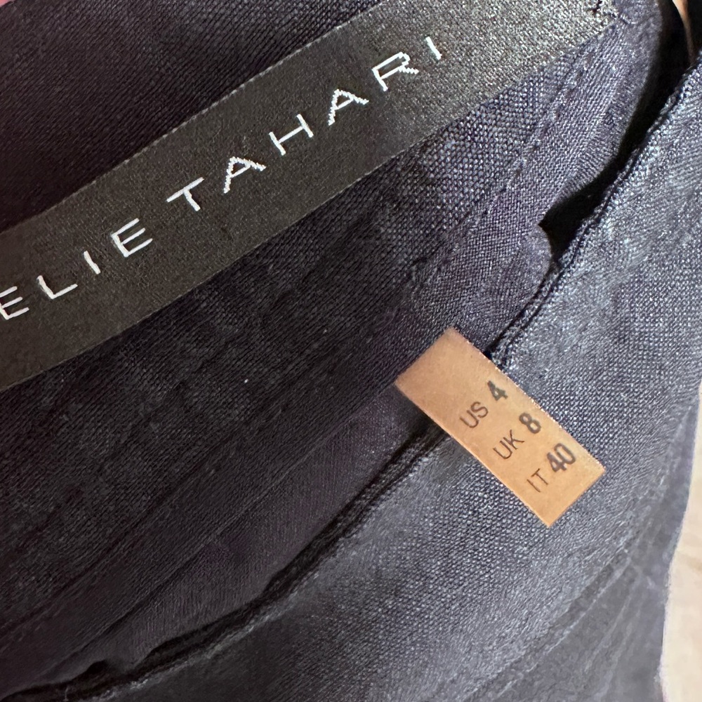 Elie Tahari Navy Miniskirt - Picture 2 of 5